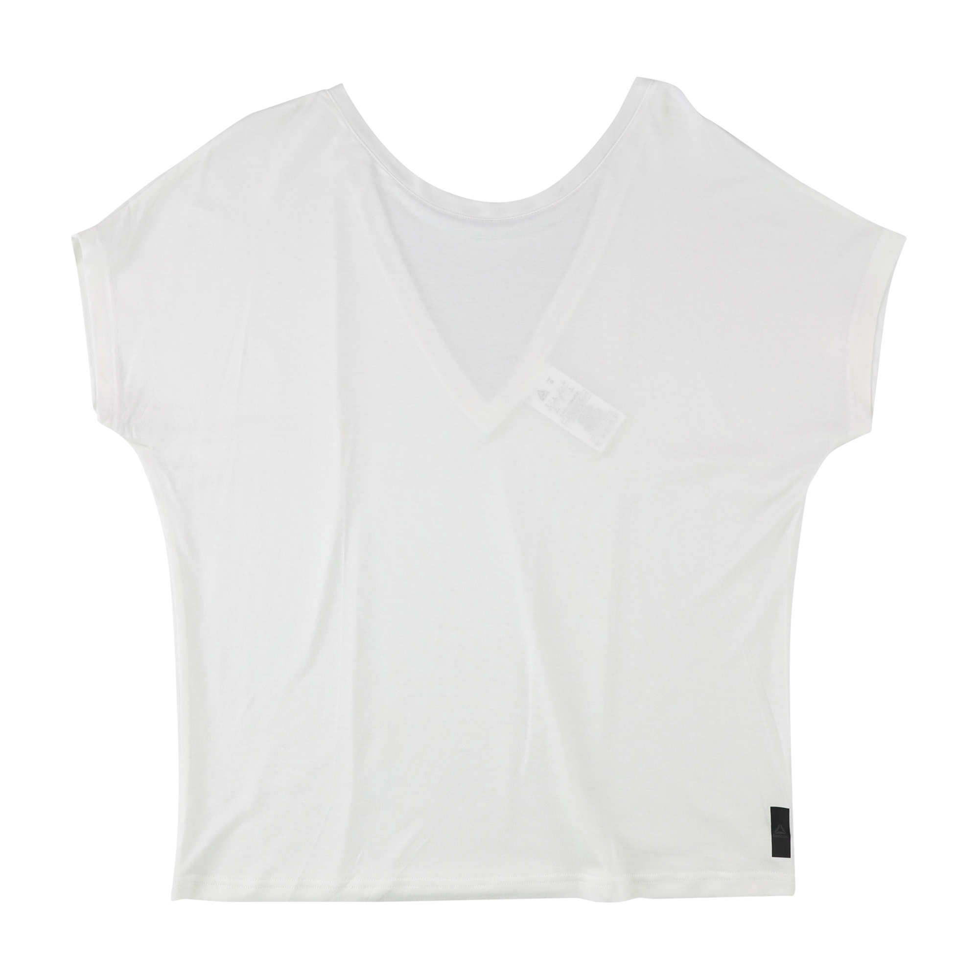 Reebok Womens Training Supply Basic T-Shirt, White, Small